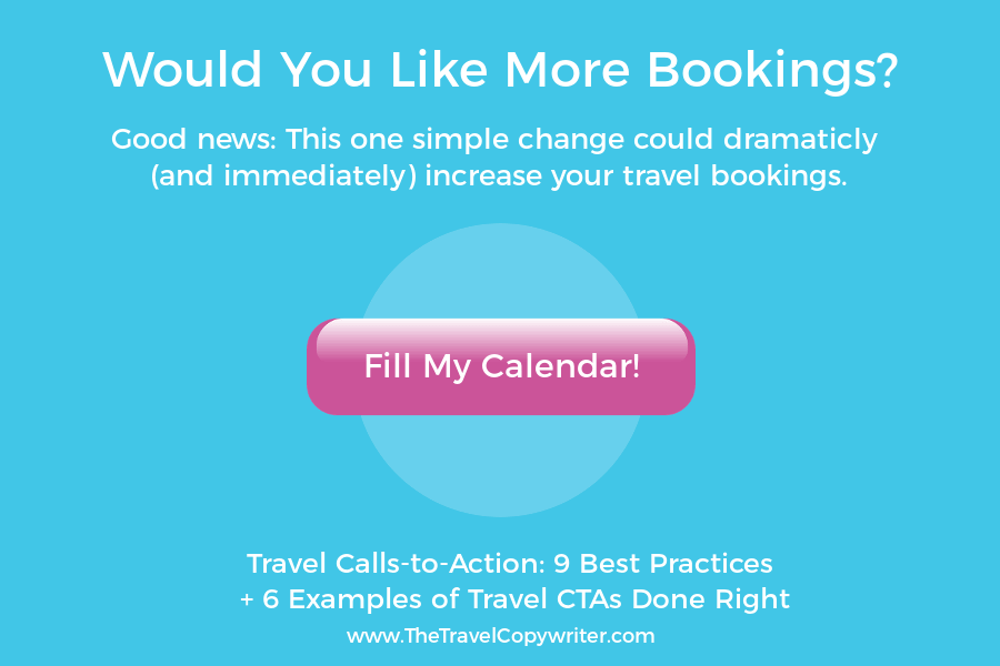 effective travel call-to-action